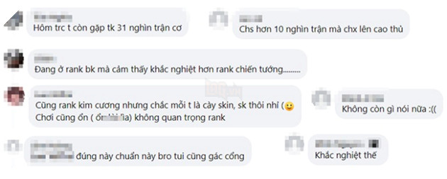 Liên Quân Mobile: Đắng lòng game thủ chơi hơn 10 nghìn trận vẫn gác cổng rank Kim Cương