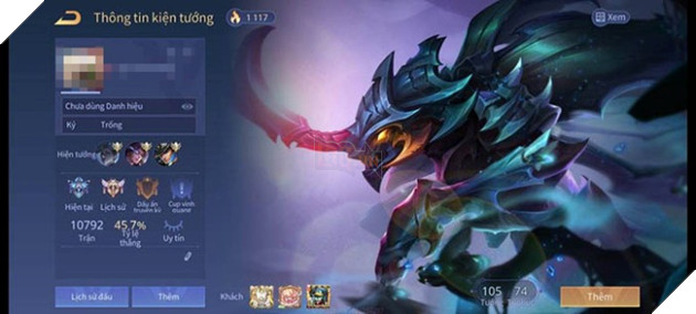 Liên Quân Mobile: Đắng lòng game thủ chơi hơn 10 nghìn trận vẫn gác cổng rank Kim Cương