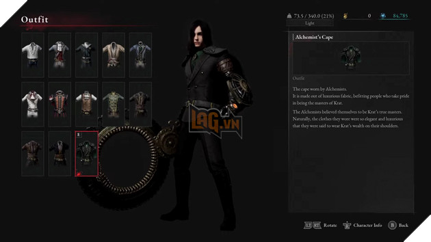 Lies of P: Top các trang phục ấn tượng và cách sở hữu chúng 8