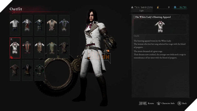 Lies of P: Top các trang phục ấn tượng và cách sở hữu chúng 10