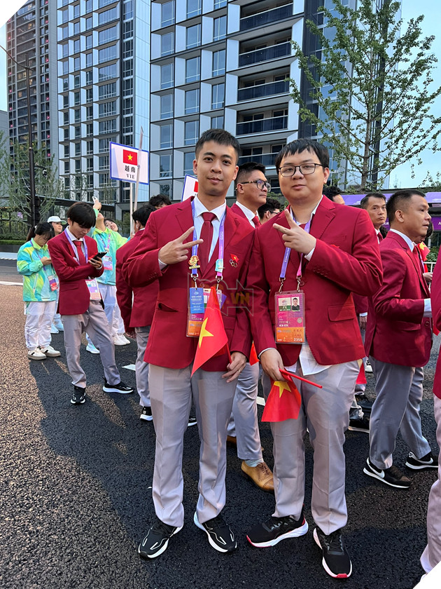 Asian Games 2022: Những hình ảnh đầu tiên của đoàn thể thao điện tử Việt Nam trước giờ khai mạc 3