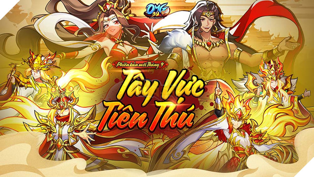 OMG 3Q VNG khởi động chuỗi sự kiện Trung Thu Hoàng Kim, tặng vạn quà khủng cho game thủ