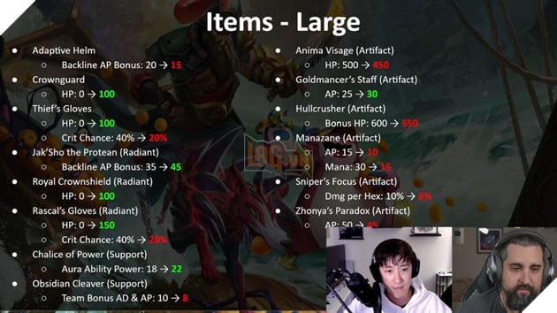 DTCL: Chi tiết bản cập nhật 13.19 chính thức - Chỉnh sửa số lượng lớn Hệ Tộc, Tướng và Trang bị giữa Mùa 9.5 6