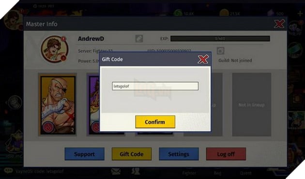 Hướng dẫn cách nhập và tổng hợp Giftcode Legend of Fighters Duel Star mới nhất năm 2024 Gift-code-legend-of-fighters-duel-stars-1_XKJD