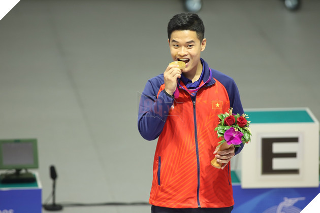 Phạm Quang Huy giành Huy chương Vàng bắn súng tại ASIAD