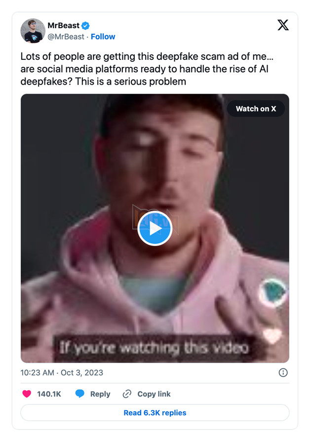 MrBeasts 'tố cáo' TikTok, sau khi hát hiện quảng cáo scam sử dụng mặt mình để bán iPhone 15