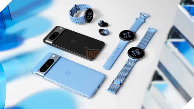 Google trình làng bộ đôi Pixel 8/ 8 Pro và đồng hồ thông minh Watch 2