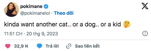 Nữ streamer hot nhất Twitch hé lộ việc muốn làm mẹ đơn thân mà không cần phải có chồng