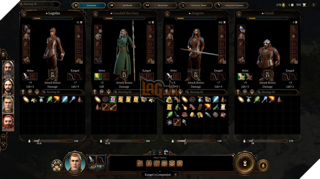 Bản mod Baldur's Gate 3 giúp người chơi hóa thân Đoàn Hộ Nhẫn như trong Lord of the Rings 2