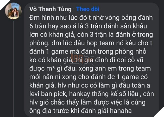 LMHT: Cựu Xạ thủ GAM gọi HLV JackieWind là bù nhìn, chỉ giỏi nhất ở khoản cúng ông Địa
