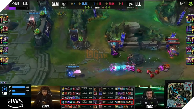 LMHT: Chính Riot Games tung bằng chứng cho thấy GAM bị LLL out trình hoàn toàn