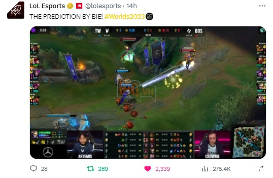 LMHT: Riot Games hào hứng với màn hack não của TW Bie với con bài Nautilus