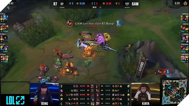 CKTG 2023: GAM Esports phục thù thành công Movistar R7, sẵn sàng gặp lại LOUD tranh suất đánh với Team Whales 2