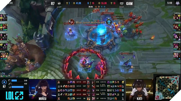 CKTG 2023: GAM Esports phục thù thành công Movistar R7, sẵn sàng gặp lại LOUD tranh suất đánh với Team Whales 4