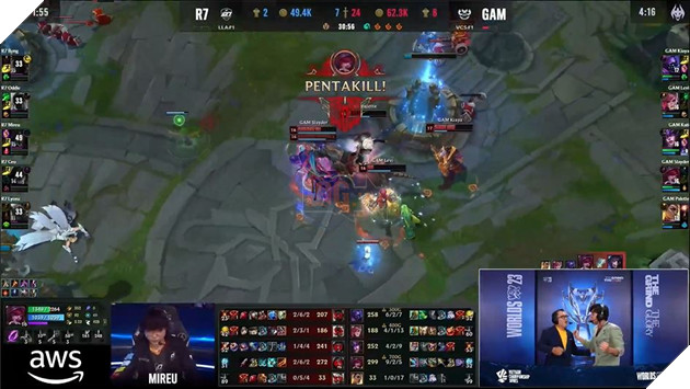 CKTG 2023: GAM Esports phục thù thành công Movistar R7, sẵn sàng gặp lại LOUD tranh suất đánh với Team Whales 8