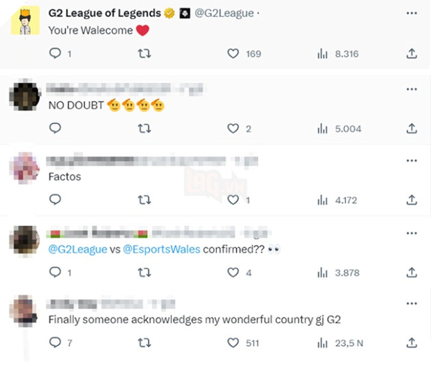 LMHT: Rạp Xiếc G2 không ngần ngại lên tiếng công nhận sức mạnh của TW tại CKTG 2023