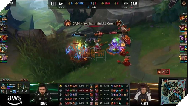 Kiaya GAM Esports khẳng định đánh bại Team Whales để bước vào Vòng Thụy Sĩ CKTG 2023 2