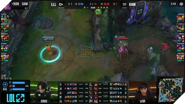 CKTG 2023: GAM phục thù LOUD thành công, lần đầu tiên nội chiến VCS tại sân chơi quốc tế 7