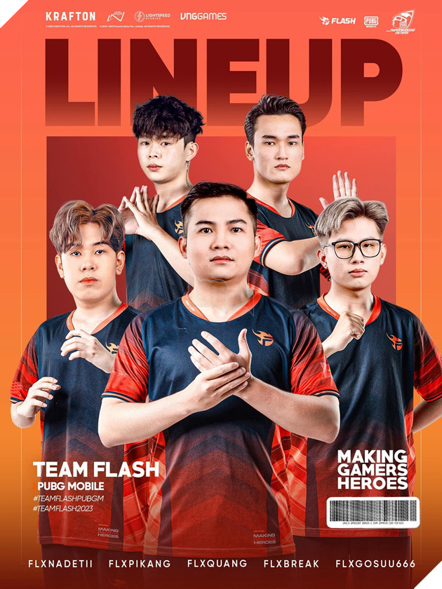 PUBG Mobile Esports Việt Nam chính thức có sự góp mặt của Team Flash