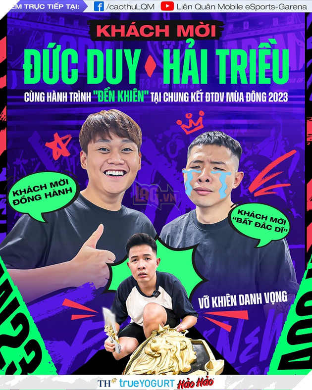 Chung kết Đấu Trường Danh Vọng mùa Đông 2023 Hành trình “đền khiên”của Youtuber Ngô Đức Duy và Hải Triều, “đầu bếp 26k” Lê Anh Nuôi trổ tài trước thềm quyết chiến giành ngôi Vương Danh Vọng 2