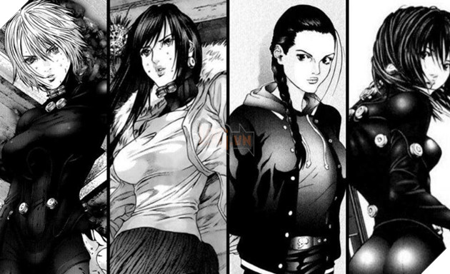 Gantz manga đầu tiên nhân vật ngực khủng