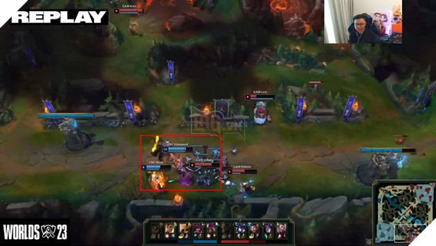 LMHT: SofM sấy cực căng màn thể hiện kém sắc của GAM trước FNC tại CKTG 2023