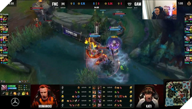 LMHT: SofM sấy cực căng màn thể hiện kém sắc của GAM trước FNC tại CKTG 2023