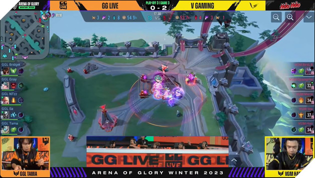  Chung kết ĐTDV mùa Đông 2023 V Gaming đối đầu GG Live 10