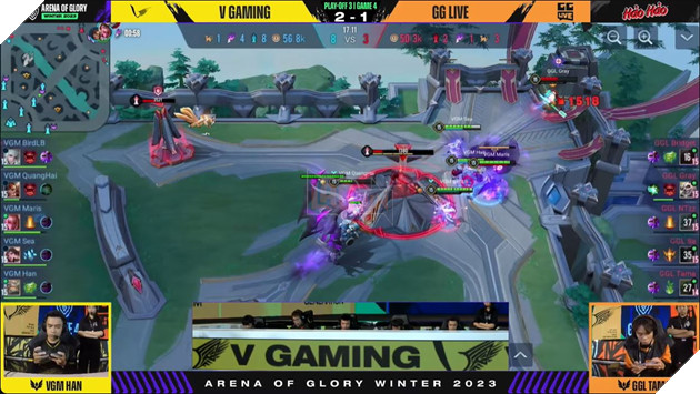  Chung kết ĐTDV mùa Đông 2023 V Gaming đối đầu GG Live 13