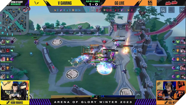  Chung kết ĐTDV mùa Đông 2023 V Gaming đối đầu GG Live 6