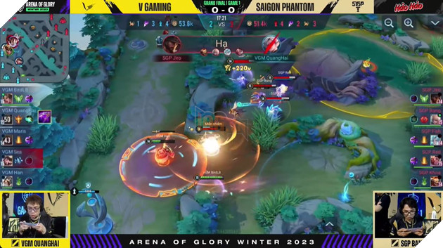  Chung kết Tổng ĐTDV Mùa Đông 2023 V Gaming tái đấu Saigon Phantom 4