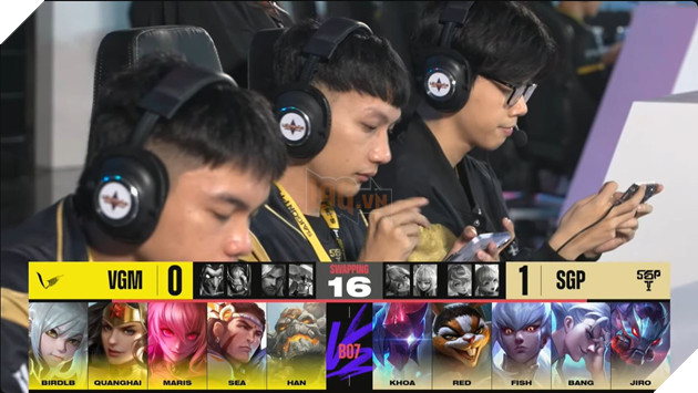  Chung kết Tổng ĐTDV Mùa Đông 2023 V Gaming tái đấu Saigon Phantom 6