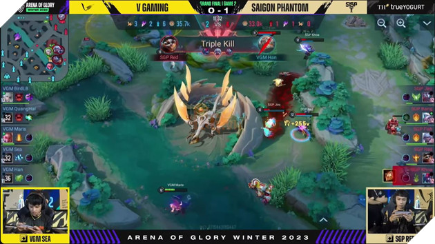  Chung kết Tổng ĐTDV Mùa Đông 2023 V Gaming tái đấu Saigon Phantom 8