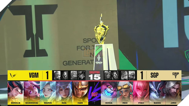  Chung kết Tổng ĐTDV Mùa Đông 2023 V Gaming tái đấu Saigon Phantom 11