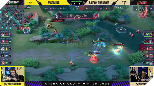  Chung kết Tổng ĐTDV Mùa Đông 2023 V Gaming tái đấu Saigon Phantom 12