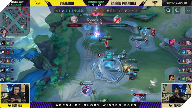  Chung kết Tổng ĐTDV Mùa Đông 2023 V Gaming tái đấu Saigon Phantom 20