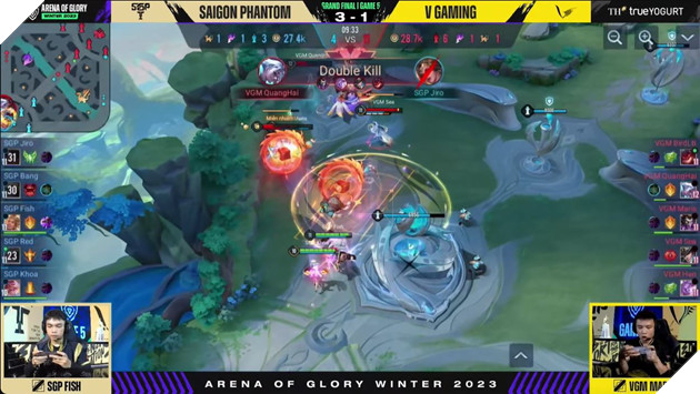  Chung kết Tổng ĐTDV Mùa Đông 2023 V Gaming tái đấu Saigon Phantom 25