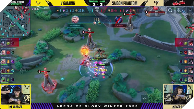  Chung kết Tổng ĐTDV Mùa Đông 2023 V Gaming tái đấu Saigon Phantom 29