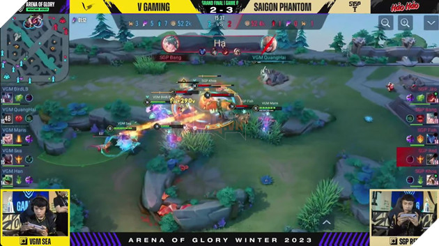  Chung kết Tổng ĐTDV Mùa Đông 2023 V Gaming tái đấu Saigon Phantom 31