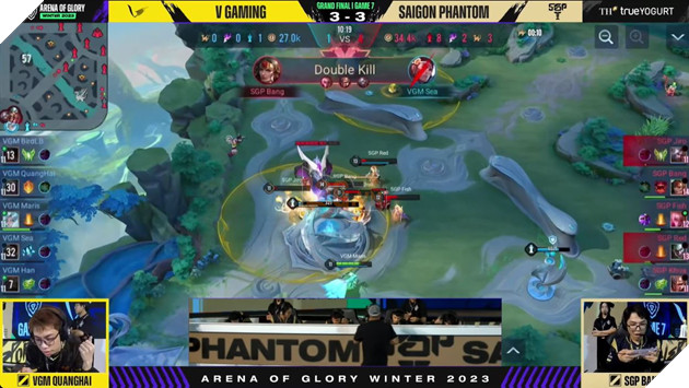  Chung kết Tổng ĐTDV Mùa Đông 2023 V Gaming tái đấu Saigon Phantom 38