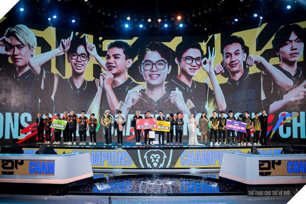 Saigon Phantom chính thức lập kỷ lục vô địch Đấu Trường Danh Vọng lần thứ 5 liên tiếp 14