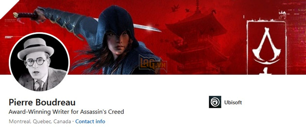Assassin's Creed Red bất ngờ hé lộ mặt nhân vật nữ chính thông qua banner biên kịch Ubisoft