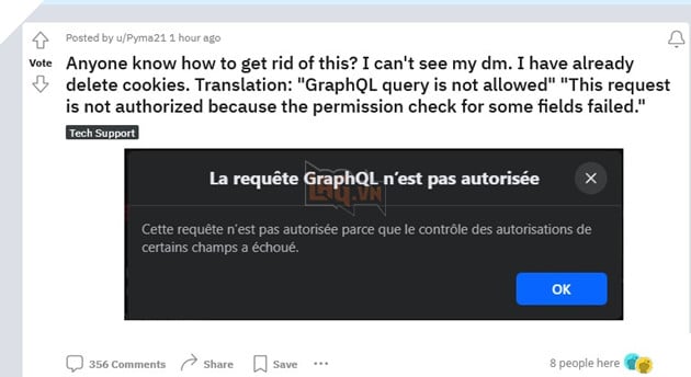 Lỗi Truy Vấn GraphQL Trái Phép là gì mà khiến Facebook Messenger không thể hoạt động? 2