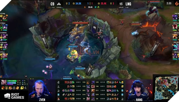 LMHT: LNG Scout ẩn ý cho rằng C9 đã chơi chiêu để giành lợi thế nhưng vẫn thua