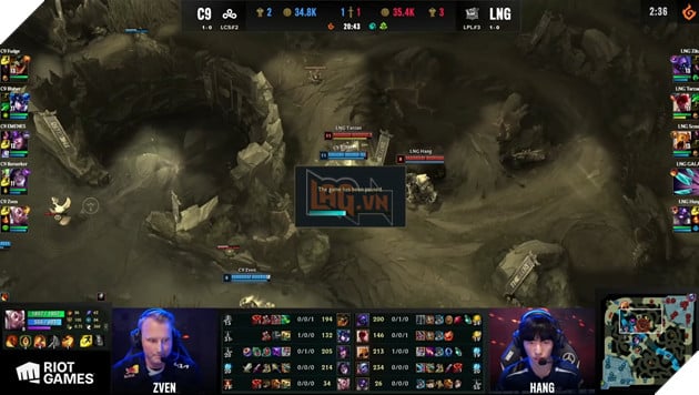 LMHT: LNG Scout ẩn ý cho rằng C9 đã chơi chiêu để giành lợi thế nhưng vẫn thua