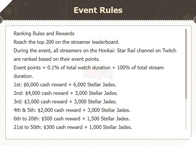 Honkai Star Rail: Một streamer chỉ ra sự bất công trong sự kiện livestream của Hoyoverse