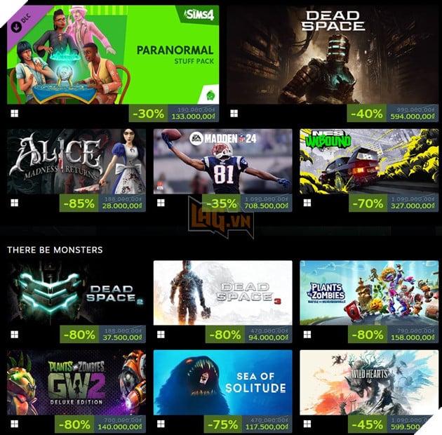 Steam đón chào Halloween với chương trình khuyến mãi Steam Scream: The Revenge 2