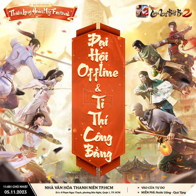 Đã có hàng trăm game thủ sẵn sàng dự Đại hội Offline Thiên Long Hoàn Mỹ Festival tại TP.HCM và Hà Nội 4