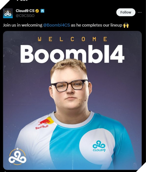 Cloud9 boombl4