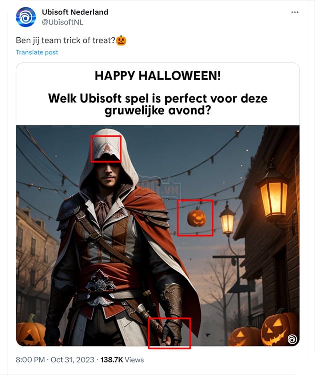 Ubisoft bị đồn hết tiền vì liên tục sử dụng AI cho các tác phẩm của mình